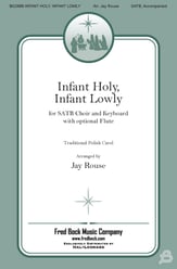 Infant Holy, Infant Lowly SAB choral sheet music cover